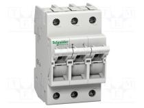 SCHNEIDER MGN01316 Poistkový odpojovač  D01  na prípojnicu DIN  16A  Póly  2