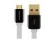 AVACOM MIC-40W kabel USB - Micro USB, 40cm, bílá