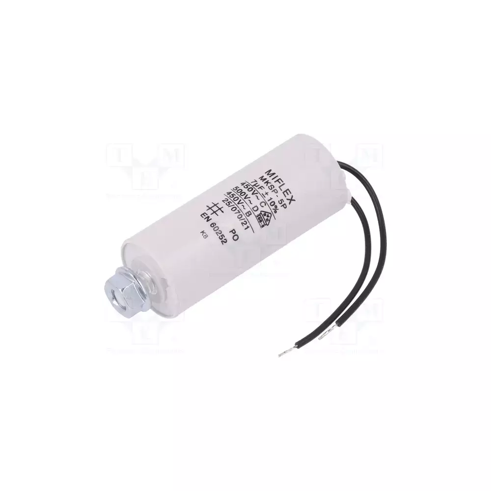 7uF/450Vac; MKP; 30x78; šroub