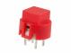 Tlačítkový spínač bez aretace P-DTE6RT