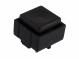 Tlačítkový spínač bez aretace P-B1715 BLACK