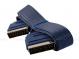 Kabel plochý Scart  (M) - Scart (M) zlacený, 21
