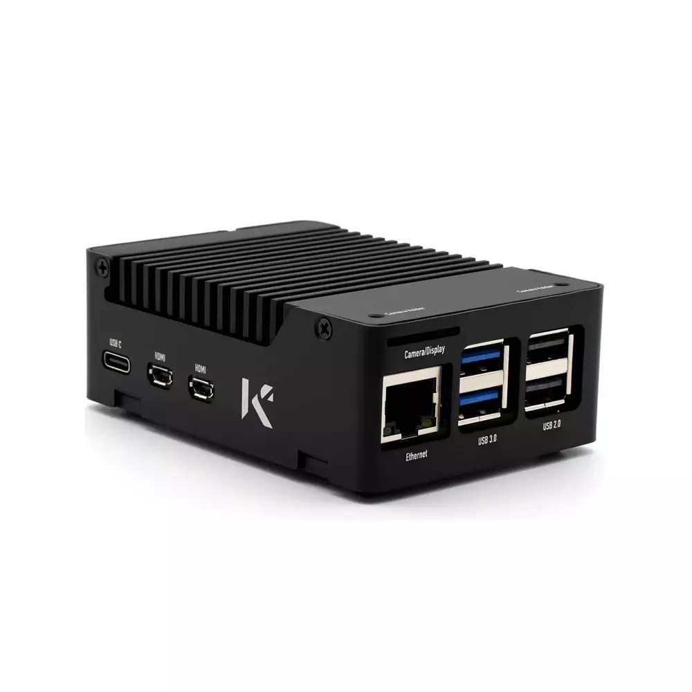 KKSB Pouzdro pro Raspberry Pi 5 s hliníkovým chladičem 