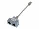 Modulární RJ45 distributor 2 porty 10/100Base T