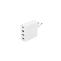 Solight Adaptér 3+1 48W, QC3.0+PD, 3x USB-A, 1x USB-C