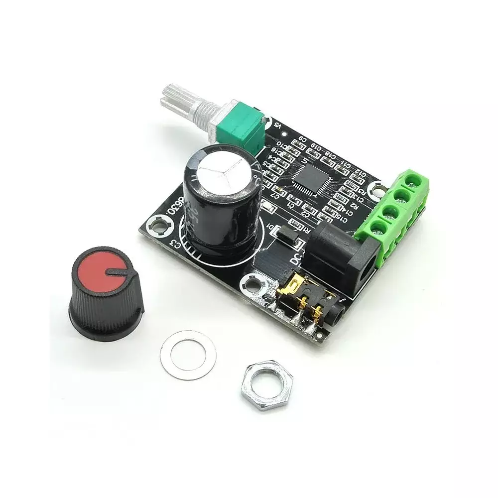 CREATALL CA-8610S Mini Hi-Fi digitální stereo zesilovač 2×15 W, Class D PAM8610