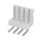 PSH04-04W konektor vidlice rozteč 3,96mm, 1x4piny do DPS/90°
