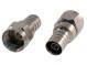 Koaxiální konektor Konektor F 5mm lisovací