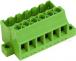 Násuvná svorkovnice PTR AKZS950/3GMB-5.08-GREEN