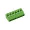 PTR AKZ350/2-5.08-H-GREEN svorkovnice 2pól, rozteč 5,08mm, 24A/250V, vstup 180°, šroub