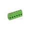 PTR AKZ602/6-3.81-V-GREEN svorkovnice 6pól, rozteč 3,81mm, 13,5A/130V, vstup 90°, šroub