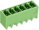 PTR STL1550/6G-3.5-V-GREEN svorkovnice vidlice 6pól, rozteč 3,5mm, 9A/160V, vstup 180°, pájecí