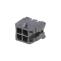 MOLEX 43045-0412 Micro-Fit 3.0 vidlice rozteč 3mm, 2x2piny, přímá, do DPS