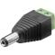 GOOBAY DC konektor 5,5/2,1mm vidlice se svorkovnicí 2pol 