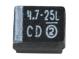 Tantalový kondenzátor SMD CTS 4,7u/25V VIS-CA45 B 20%