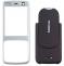 Kryt Nokia N73 - Silver Grey / Deep Plum