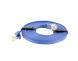 Siťový kabel plochý CAt6a, RJ45 5M modrý