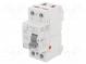 Istič RCD  Imen  40A  Irozd  30mA  Póly  2  230/400V  DIN  IP20  EFI