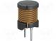 Tlmivka  drôtový  THT  820uH  0,53A  1,97Ω  ±10%  Ø8,3x10mm  1kHz
