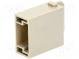Konektor  HDC  modul  vidlica  Han Modular RJ45  UL94V-0  Moduly  1