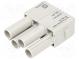 Konektor  HAN  modul  zásuvka  Han Modular CC Protected  PIN  4