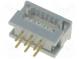 Samorezný IDC  PIN  6  IDC,THT  pre ploché káble  1,27mm  SEK