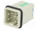 Konektor  HAN  vidlica  Quick Lock  PIN  5  4+PE  rozmer 3A  10A