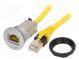 Zásuvka RJ45  22mm  har-port  -25÷70°C  Ø22,3mm  IP20  Dĺž  1m