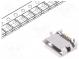 Zásuvka  USB B micro  na PCB  SMT,THT  PIN  5  vodorovné  V  USB 2.0