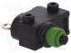 Mikrospínač SNAP ACTION  bez páčky  SPDT  2A/24VDC  ON-(ON)  IP67