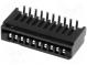 Konektor  FFC (FPC)  zvislý  PIN  10  NON-ZIF  SMT  0,5A  -25÷85°C