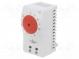 Senzor  termostat  NC  10A  250VAC  pružinové svorky  60x33x41mm