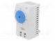 Senzor  termostat  NO  10A  250VAC  pružinové svorky  60x33x41mm