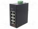 Switch Ethernet  neriadený  Počet portov  8  9÷57VDC  DIN  RJ45