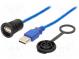Kábel-adaptér  USB A zásuvka,USB A vidlica  1310  s záslepkou