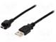 Kábel-adaptér  USB A vidlica,USB A mini vidlica  1310  IP67  5m