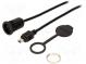 Kábel-adaptér  Zásuvka USB mini B,USB B mini vidlica  1310