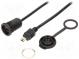 Kábel-adaptér  Zásuvka USB mini B,USB B mini vidlica  1310