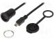 Kábel-adaptér  Zásuvka USB mini B,USB B mini vidlica  1310