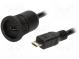 Kábel-adaptér  USB B micro vidlica,zásuvka USB B micro  1310
