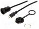 Kábel-adaptér  USB B micro vidlica,zásuvka USB B micro  1310