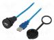 Kábel-adaptér  USB A zásuvka,USB A vidlica  1310  V  USB 2.0