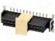 Konektor  plošný spoj-plošný spoj  zásuvka  PIN  24  1,27mm  SMT