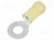 Káblové oko  M6  Ø  6,3mm  2,62÷6,64mm2  krimpovacie  na kábel