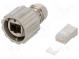 Zástrčka  RJ45  PIN  8  Kat  5e  tienené  Usporiad.kol  8p8c  IP67
