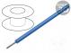 Vodič  HookUp Wire PVC  lanko  Cu  30AWG  modrá  PVC  600V  305m