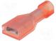 Faston  plochý  4,8mm  0,8mm  samica  0,3÷0,9mm2  krimpovacie