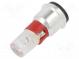 LED lampa  červená  SX3s  24÷28VDC  Poč.diód  1  -40÷85°C  3mm