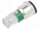 LED lampa  zelená  SX3s  24÷28VDC  Poč.diód  1  -40÷85°C  3mm