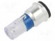 LED lampa  modrá  SX3s  24÷28VDC  Poč.diód  1  -40÷85°C  3mm